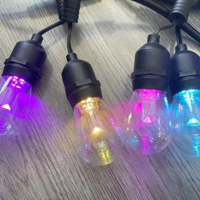 외관 50000 H 작업 수명을위한 빛에 독특한 디자인 LED 크리스마스 라이트 스트링