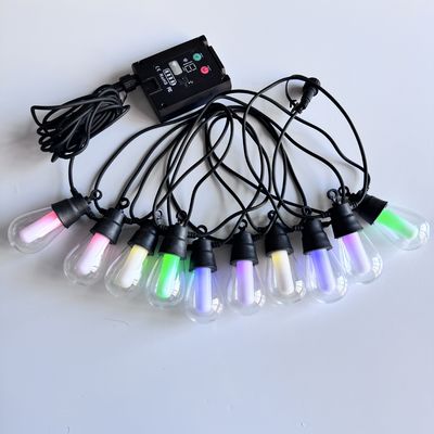 인증서 CE ROHS 전원 케이블 작동 독특한 디자인 LED 크리스마스 라이트 스트링