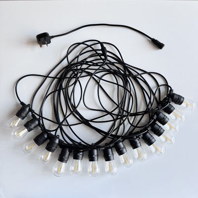 인증서 CE ROHS 전원 케이블 작동 독특한 디자인 LED 크리스마스 라이트 스트링